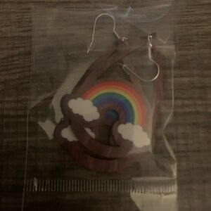 Pride rainbow earrings
